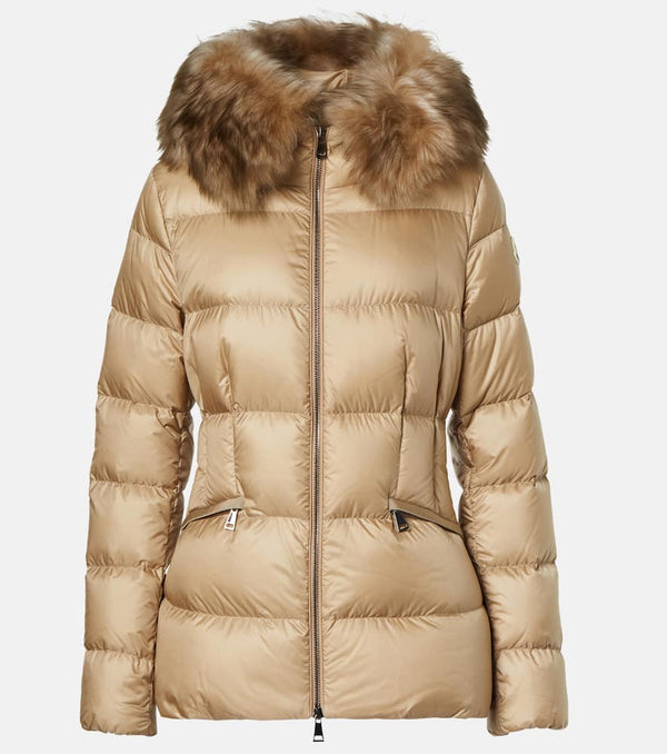 Moncler Boed shearling-trimmed down jacket