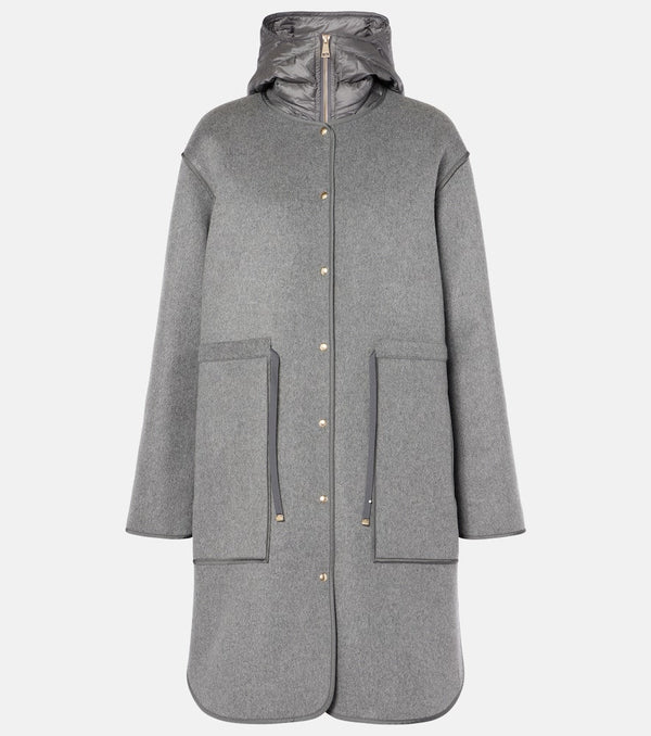 Moncler Bonrepos wool and cashmere coat | LYBSTORE