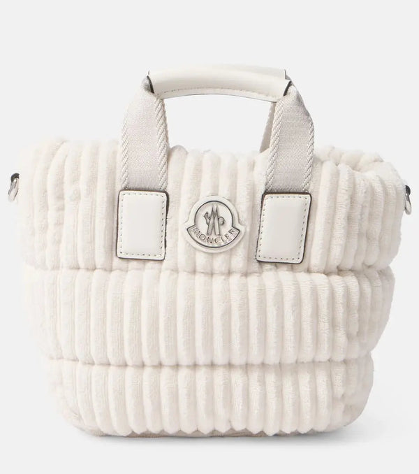 Moncler Caradoc Micro corduroy tote bag