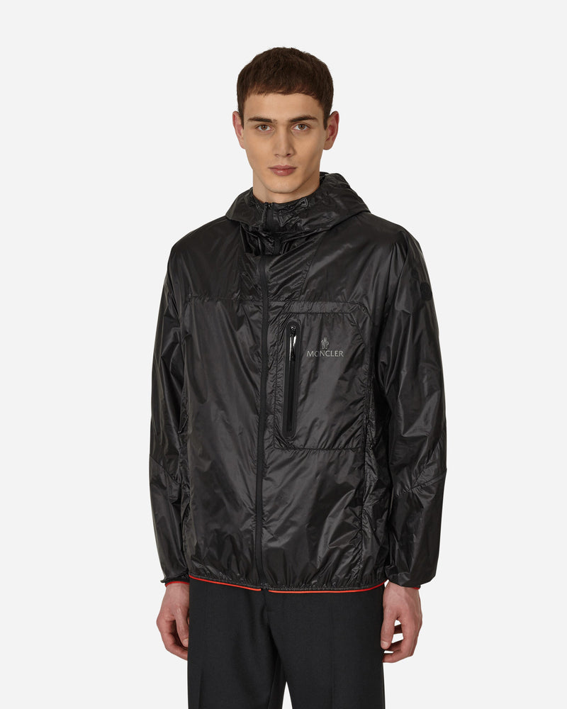 Moncler Matt Black Diadem Windbreaker Black