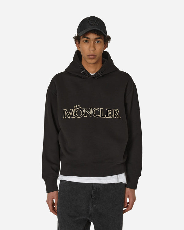 Moncler Year of The Dragon Hooded Sweatshirt Black