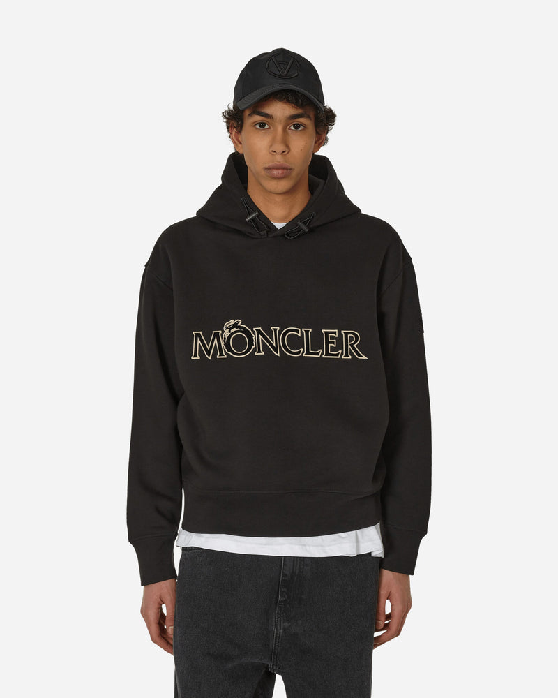 Moncler Year of The Dragon Hooded Sweatshirt Black