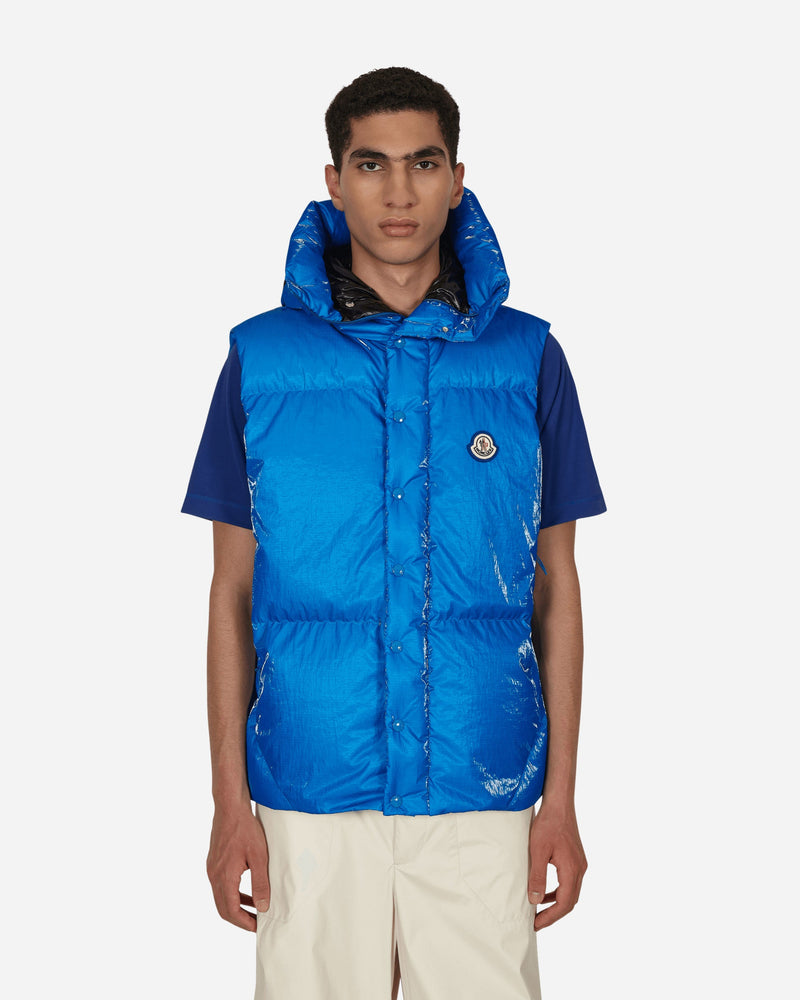 Moncler Lawu Down Vest Blue