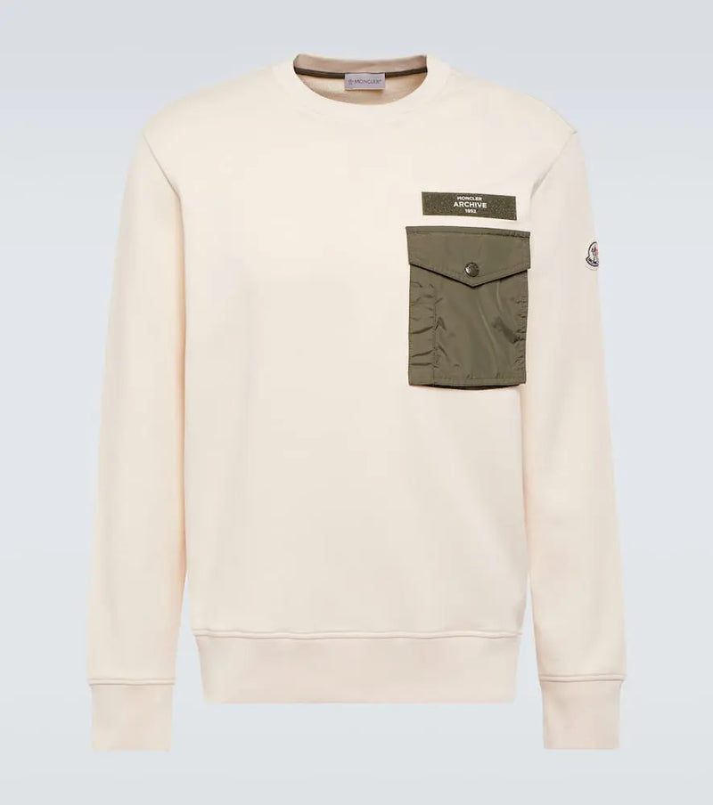 Moncler Cotton-blend sweatshirt