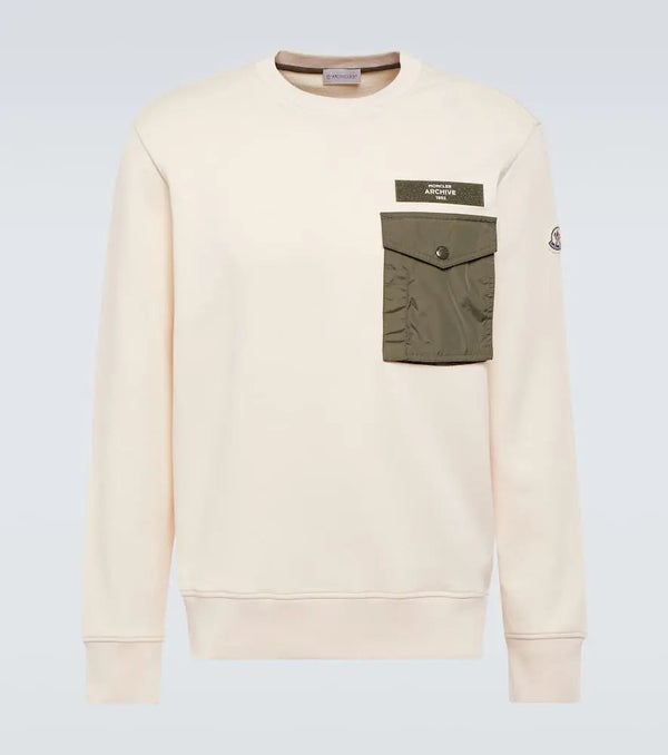 Moncler Cotton-blend sweatshirt | LYBSTORE