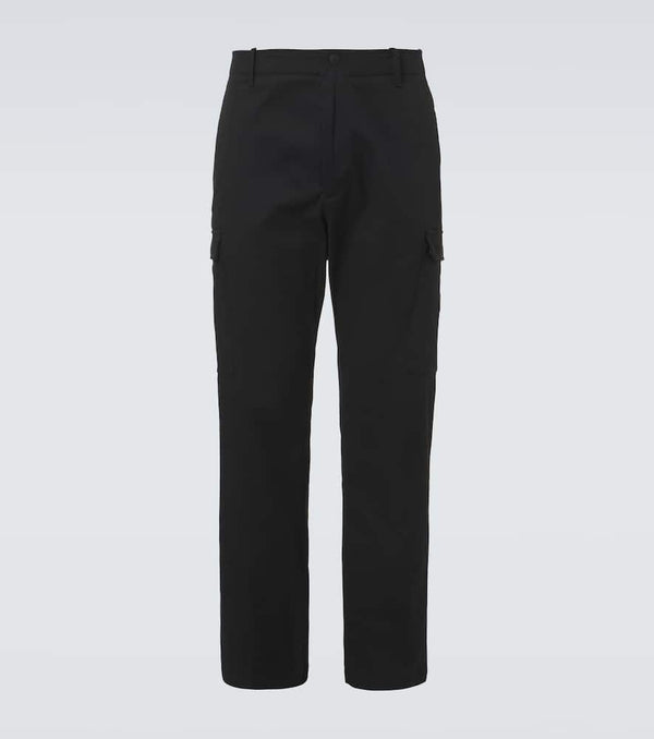 Moncler Cotton gabardine straight pants