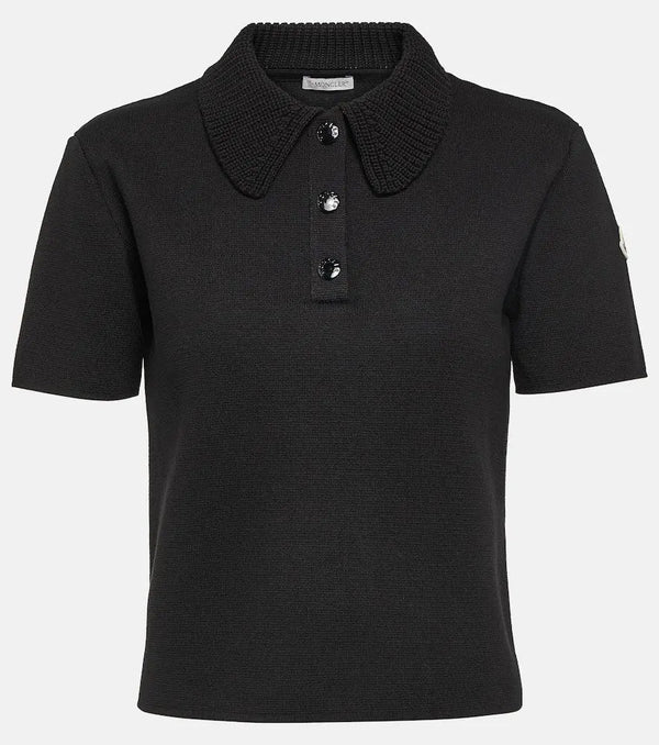 Moncler Cotton piqué polo shirt