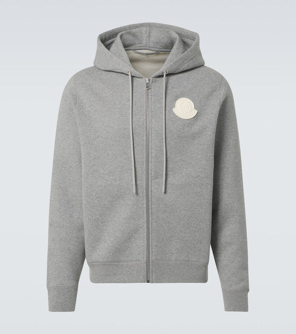 Moncler Cotton zip-up hoodie