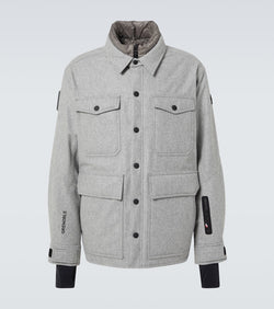 Moncler Grenoble Antuco virgin wool down jacket