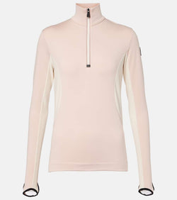 Moncler Grenoble Half-zip jersey technical top