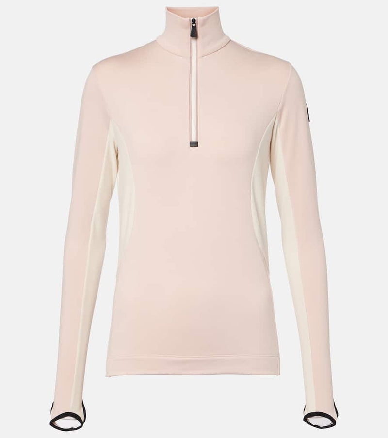 Moncler Grenoble Half-zip jersey technical top