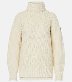 Moncler Grenoble Wool and cotton-blend sweater