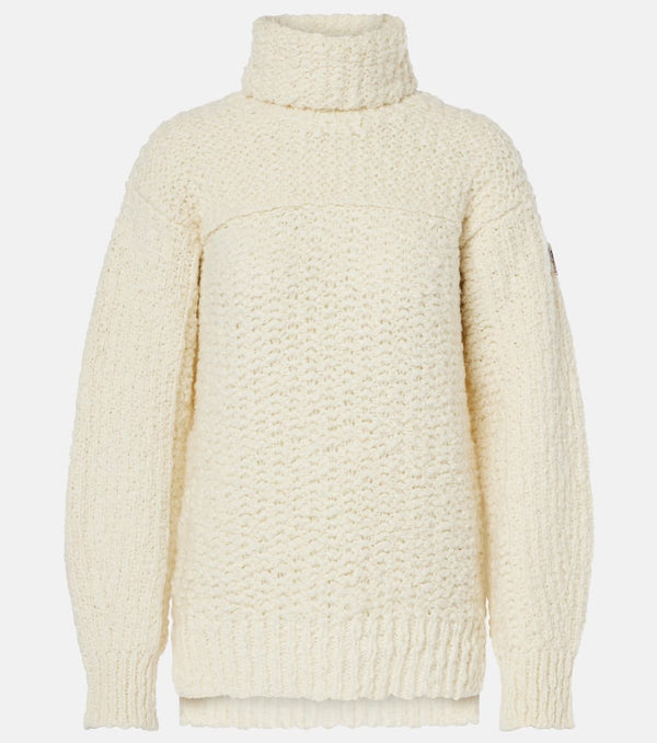 Moncler Grenoble Wool and cotton-blend sweater