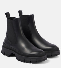 Moncler Hevea leather Chelsea boots