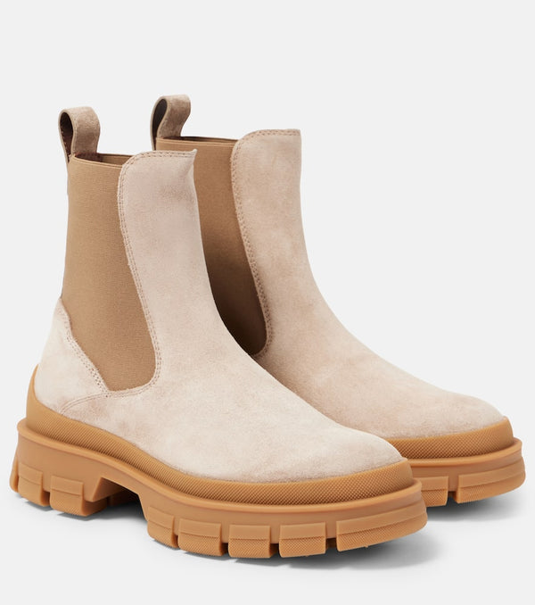 Moncler Hevea suede Chelsea boots | LYBSTORE