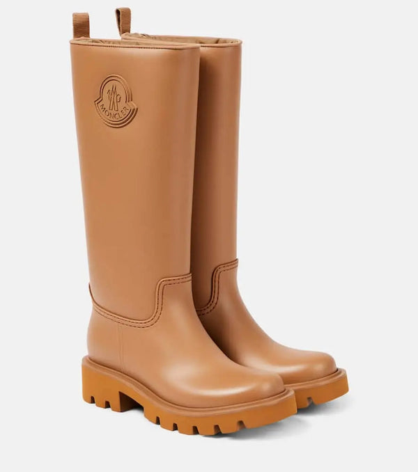 Moncler Kickstream knee-high rain boots | LYBSTORE