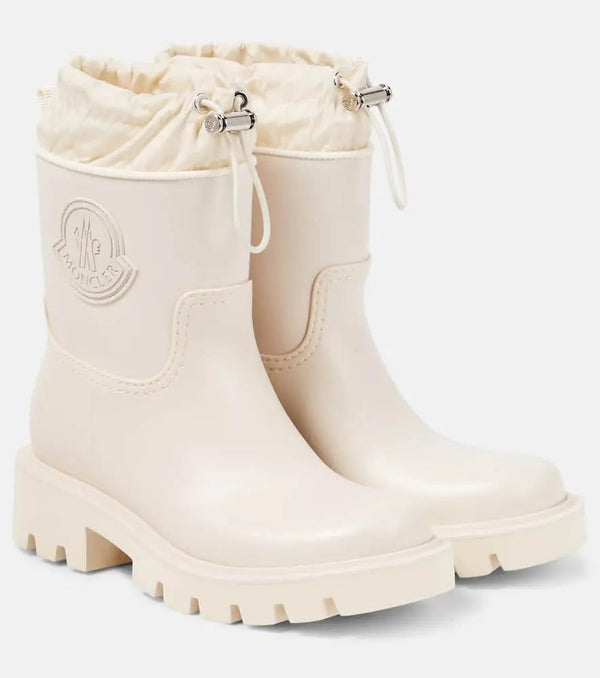 Moncler Kickstream logo rain boots