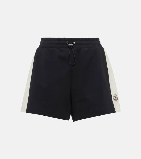 Moncler Logo cotton shorts | LYBSTORE