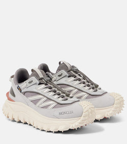 Moncler Trailgrip leather trail running shoes