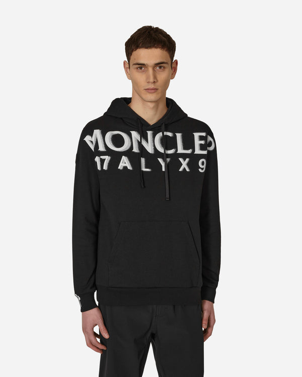 Moncler Genius 6 Moncler 1017 ALYX 9SM Hooded Sweatshirt Black