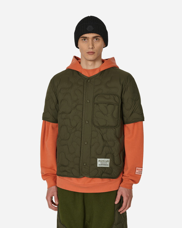 Moncler Genius Salehe Bembury Padded Shirt Green