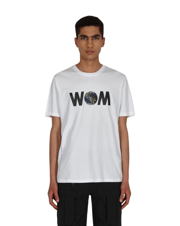 Moncler Genius 7 Moncler FRGMT Hiroshi Fujiwara World of Moncler T-Shirt White