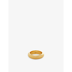 Womens Monica Vinader x Kate Young Stacking 18ct yellow-gold vermeil sterling-silver ring