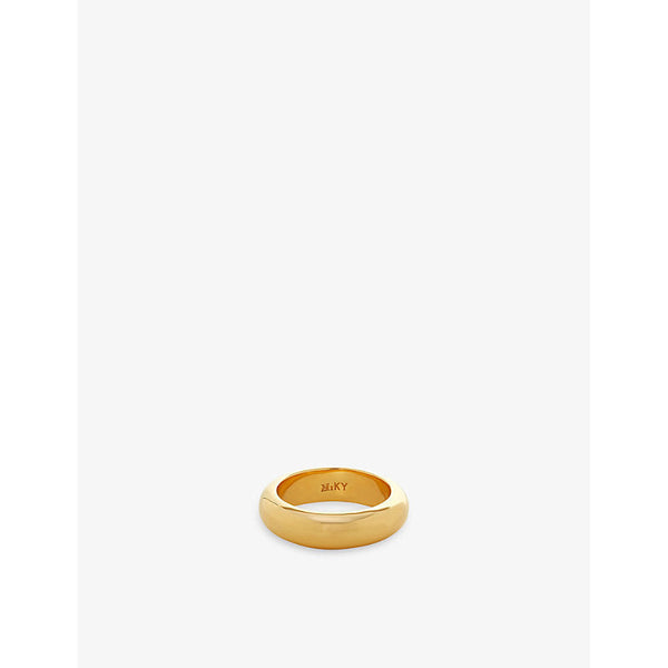 Womens Monica Vinader x Kate Young Stacking 18ct yellow-gold vermeil sterling-silver ring