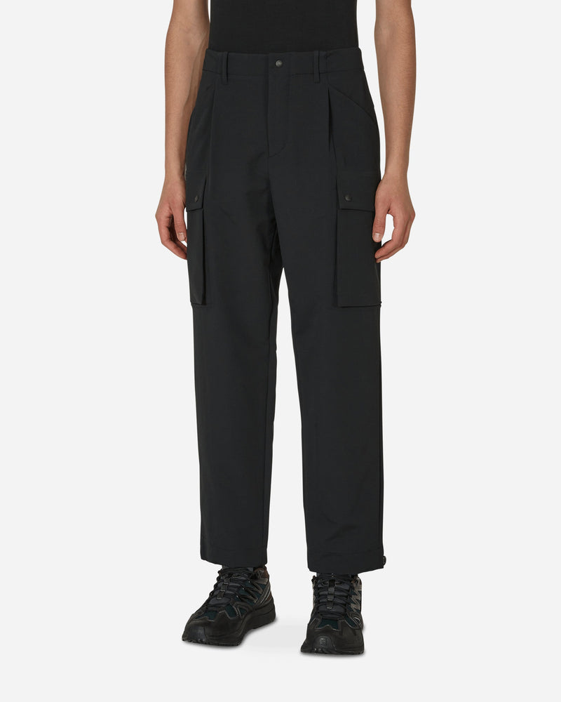 Monobi No Jersey Cargo Pants Black