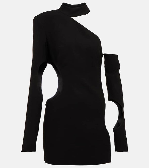 Mônot Asymmetric cutout minidress