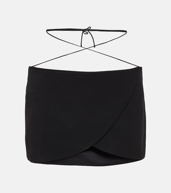 Mônot Wrap miniskirt | LYBSTORE