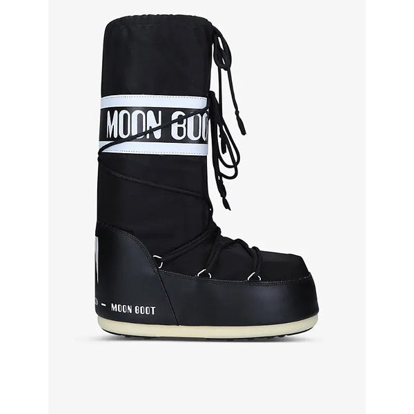 Moon Boot Icon branded nylon snow boots | Moon Boot