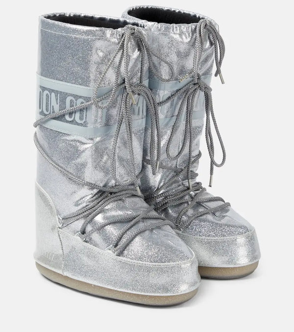 Moon Boot Icon glitter snow boots | LYBSTORE