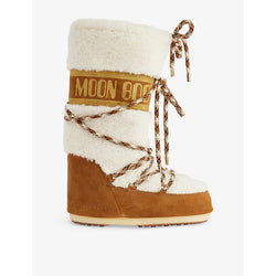 Womens Moon Boot Icon shearling ankle boots