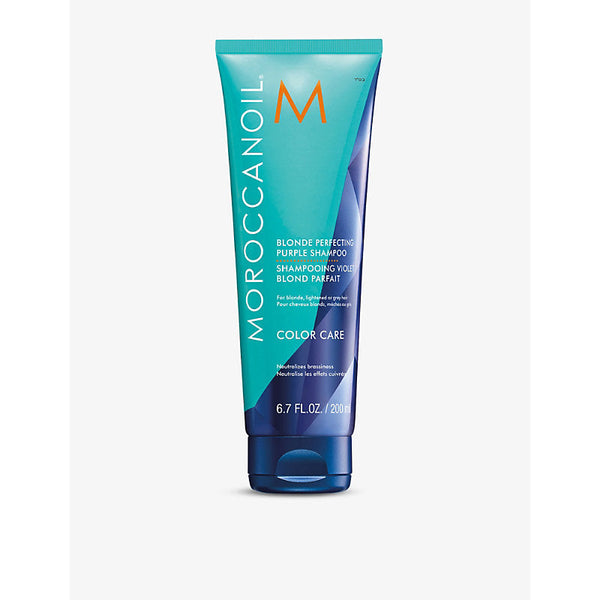 Moroccanoil Blonde Perfecting Purple shampoo 200ml | LYBSTORE