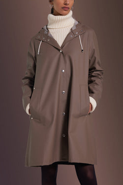 Mosebacke Lightweight Raincoat Mole