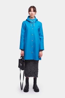 Mosebacke Raincoat Mosaic Blue