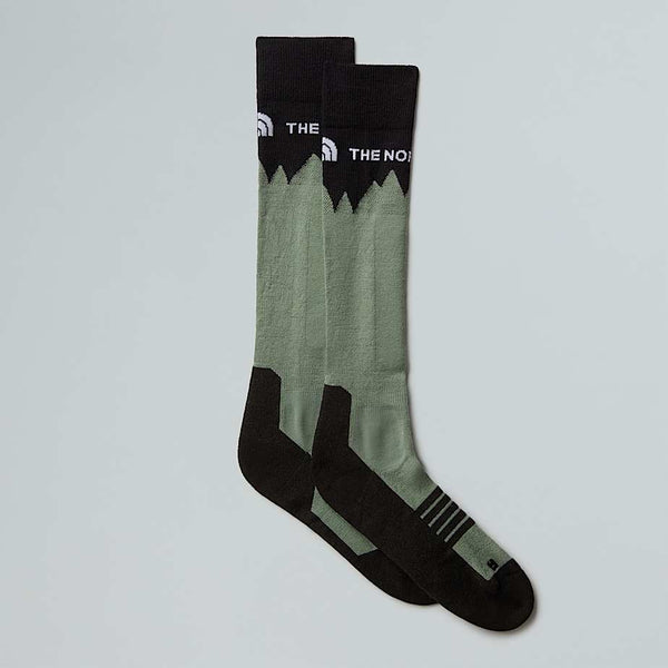 The North Face Mountain Resort Ski Socks Slate Moss-tnf Black male