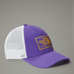 The North Face Mudder Trucker Cap Peak Purple-summit Gold