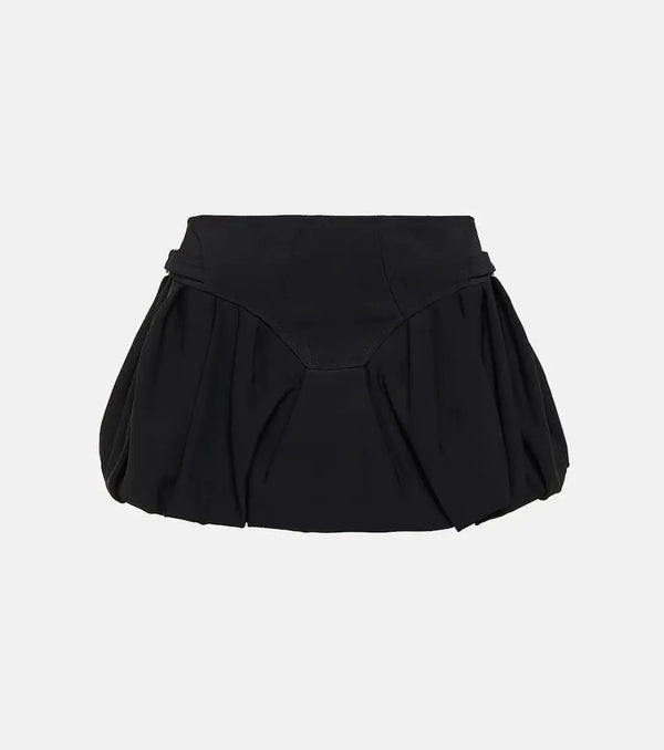 Mugler Crêpe miniskirt | LYBSTORE