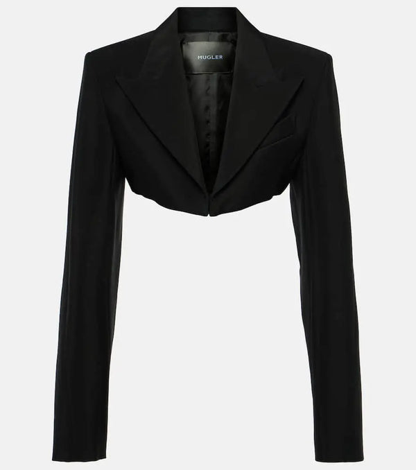 Mugler Cropped blazer