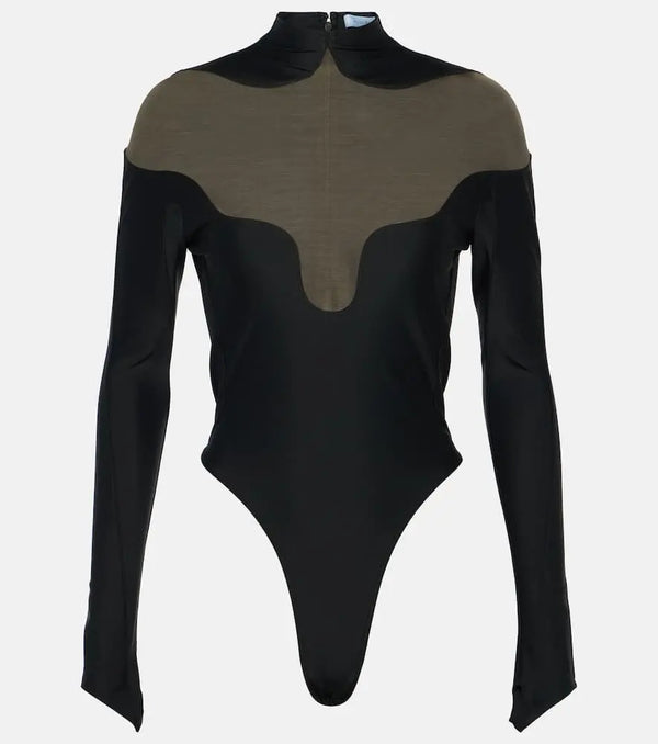 Mugler Cutout bodysuit | LYBSTORE