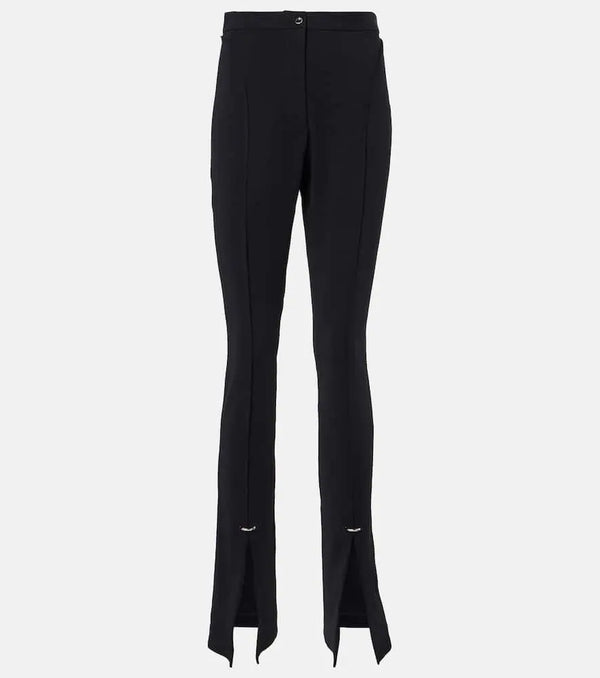 Mugler High-rise slim pants | LYBSTORE