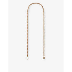 Mulberry Flat brass chain strap