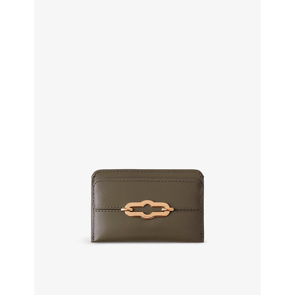 Womens Mulberry Pimlico logo-embellished leather card holder