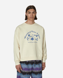 Museum of Peace & Quiet Quiet Place Crewneck Sweatshirt Bone