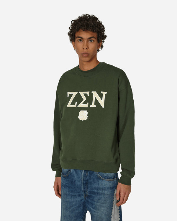 Museum of Peace & Quiet Zen Crewneck Sweatshirt Forest