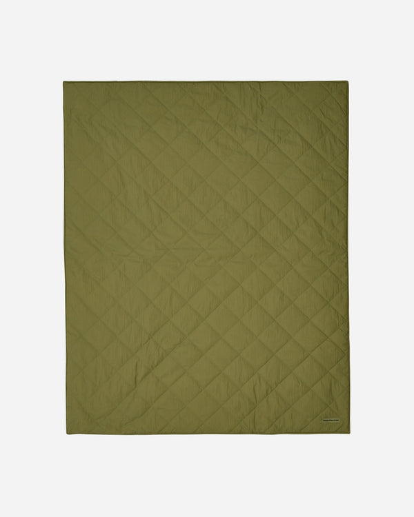 Museum of Peace & Quiet Nylon Reversible Throw Blanket Olive