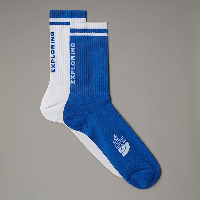 The North Face Nse Everyday Crew Socks Tnf Blue-tnf White male