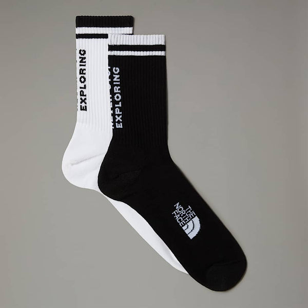 The North Face Nse Everyday Crew Socks Tnf Black-tnf White male